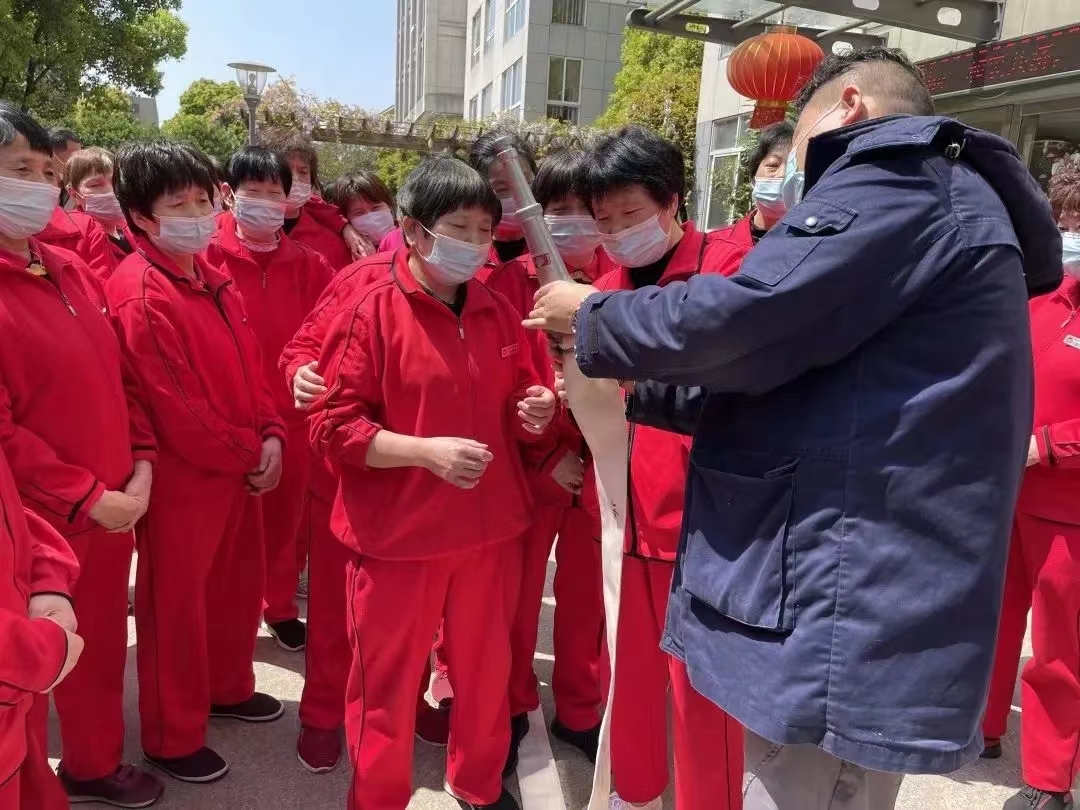 蓝狮娱乐官网手机版旗下和济颐养院开展消防清静培训